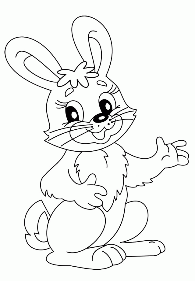 Cute Baby Bunnies Coloring Pages Egg Coloring Sheets 144248 Cute 