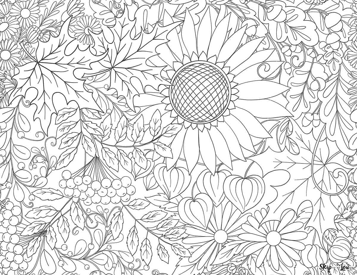 FREE Printable Fall Coloring Pages ...