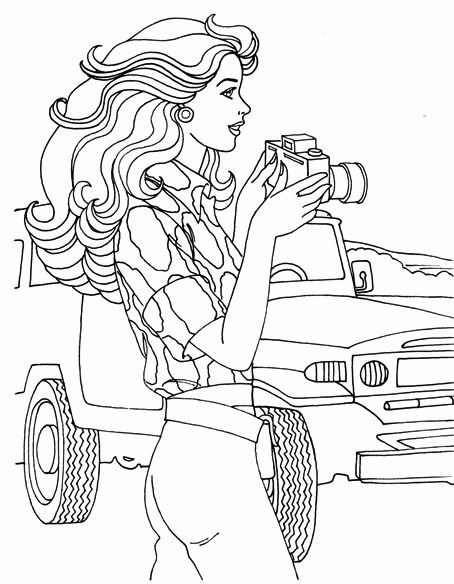 Pin by Tsvetelina on Barbie coloring | Barbie coloring pages, Cat coloring  page, Barbie coloring