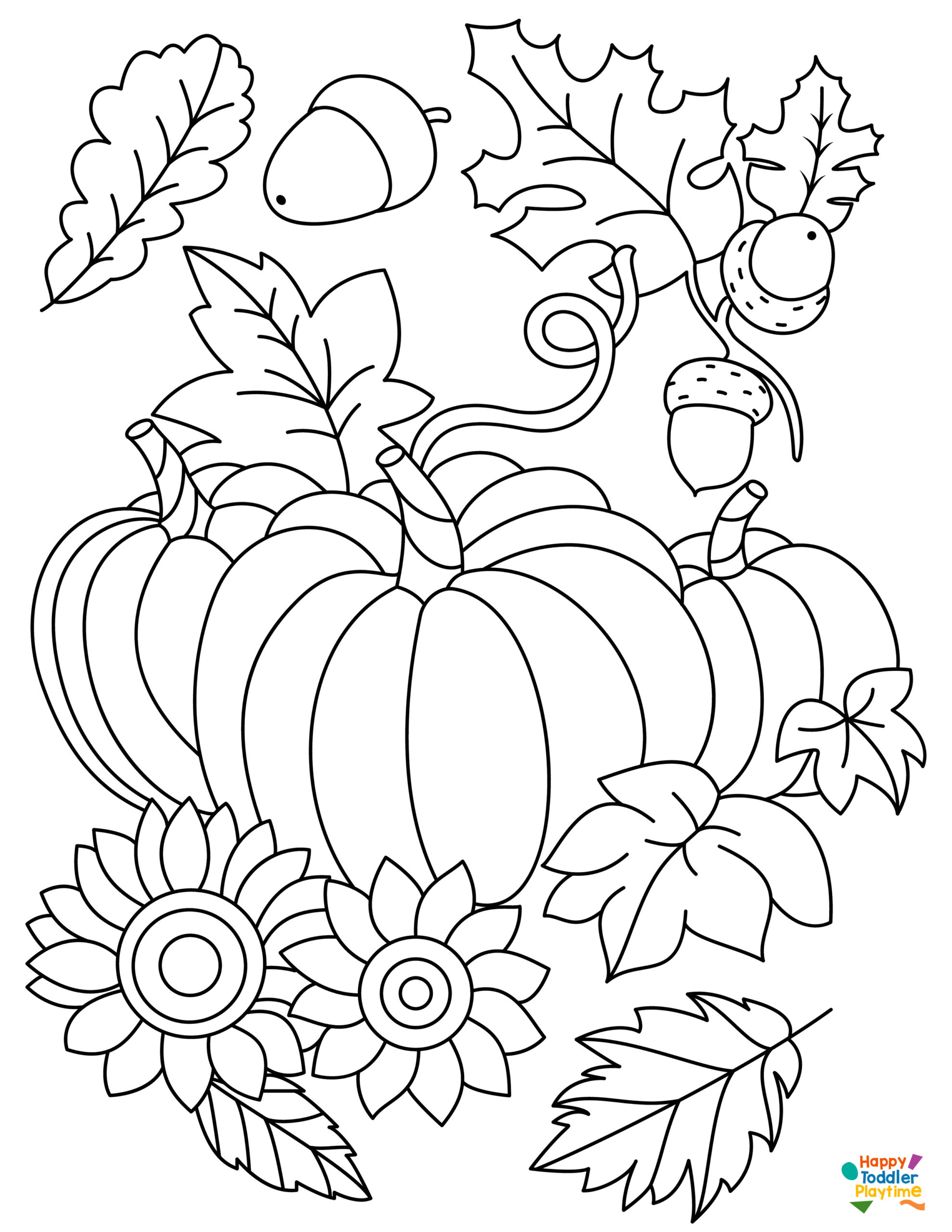Fantastic Fall Coloring Pages for Kids ...