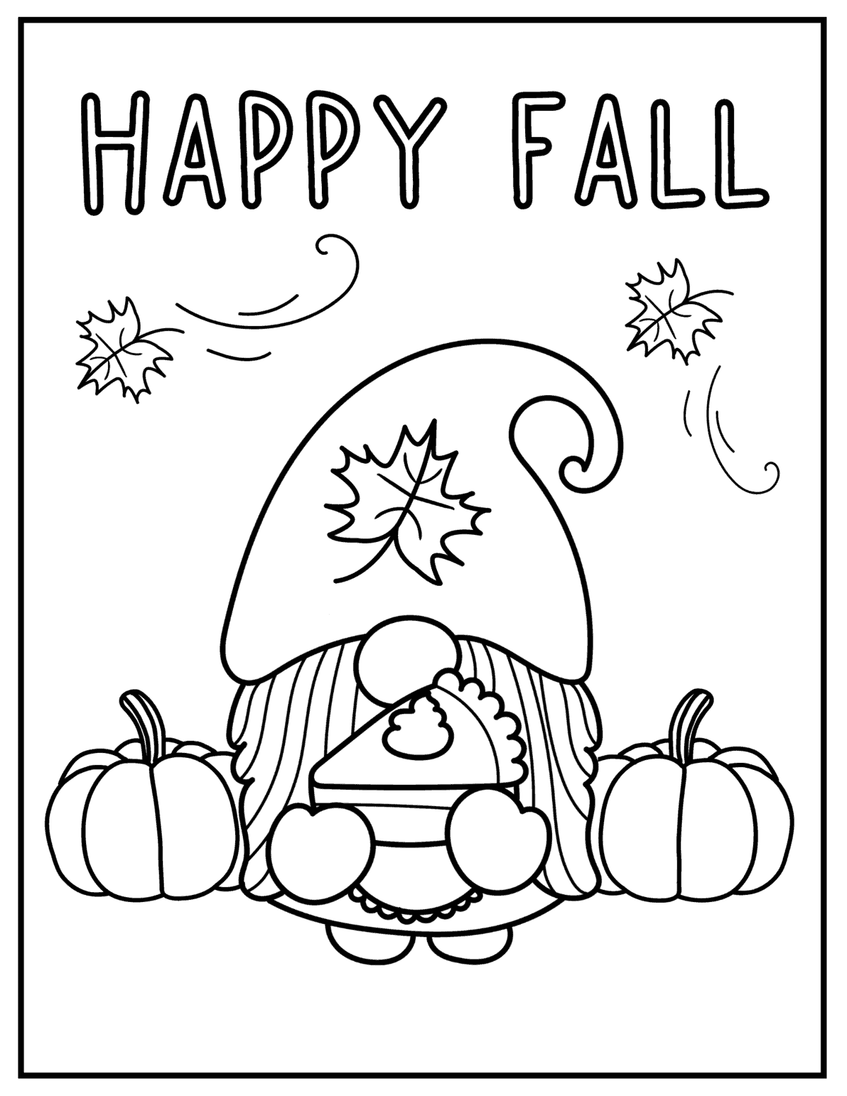30 Free Printable Fall Coloring Pages ...
